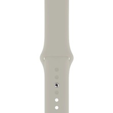 Minsun Watch 2 3 4 5 6 7 8 9 Se 42 44 45 49MM Uyumlu Spor Silikon Kordon Bej