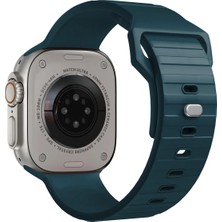 Minsun Watch 2 3 4 5 6 7 8 9 Se 38 40 41MM Uyumlu Arwit Silikon Kordon Blurey