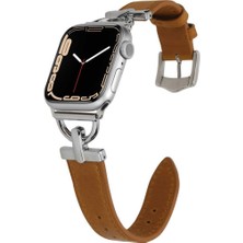 Minsun Watch 2 3 4 5 6 7 8 9 Se 38 40 41MM Uyumlu Agena Deri Kordon Terra