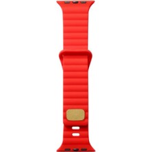 Minsun Watch 2 3 4 5 6 7 8 9 Se 42 44 45 49MM Uyumlu Gralow Silikon Kordon Gules