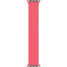 Minsun Watch 2 3 4 5 6 7 8 9 Se 38 40 41MM Uyumlu Örgü Loop Kordon Pembe Large Beden