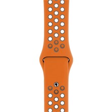 Minsun Watch 2 3 4 5 6 7 8 9 Se 42 44 45 49MM Uyumlu Delikli Spor Silikon Kordon Squash