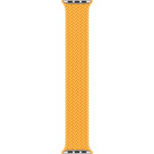 Minsun Watch 2 3 4 5 6 7 8 9 Se 42 44 45 49MM Uyumlu Örgü Loop Kordon Sari Large Beden