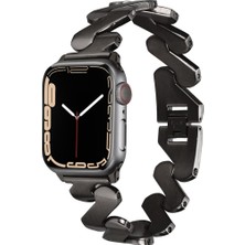 Minsun Watch 2 3 4 5 6 7 8 9 Se 42 44 45 49MM Uyumlu Mira Çelik Kordon Black
