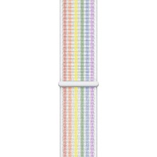 Minsun Watch 2 3 4 5 6 7 8 9 Se 42 44 45 49MM Uyumlu Spor Loop Kordon Rainbow
