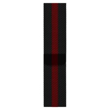 Minsun Watch 2 3 4 5 6 7 8 9 Se 38 40 41MM Uyumlu Milano Çelik Kordon Via Red