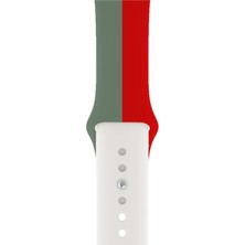 Minsun Watch 2 3 4 5 6 7 8 9 Se 38 40 41MM Uyumlu Spor Silikon Kordon Rift