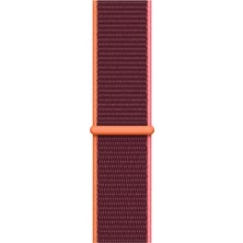 Minsun Watch 2 3 4 5 6 7 8 9 Se 42 44 45 49MM Uyumlu Spor Loop Kordon Garnet
