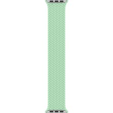 Minsun Watch 2 3 4 5 6 7 8 9 Se 42 44 45 49MM Uyumlu Örgü Loop Kordon Deniz Yeşil Kayışi Medium Beden