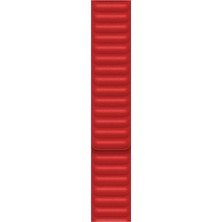 Minsun Watch 2 3 4 5 6 7 8 9 Se 42 44 45 49MM Uyumlu Broad Deri Kordon Red