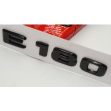 Benz E 180 Bagaj Parlak Siyah Abs 3m 3D Yazı Logo