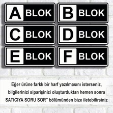 Zafrak Reklam Apartman Site Bina Blok Yönlendirme