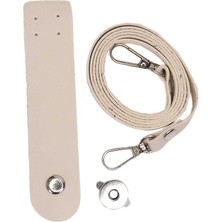 Ritzz Telefon Çantası Seti 120CM Krem - Gümüş Kanca