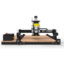 ZetCarve E-Sat M5 Model 5050 CM İşlem Alanlı Serisi Masaüstü Cnc Router Makinesi 2/3 Boyutlu İmalat İçin Bilgisayar Destekli Profosyonel Portable System