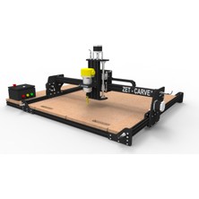 ZetCarve E-Sat M5 Model 7575 CM İşlem Alanlı Serisi Masaüstü Cnc Router Makinesi 2/3 Boyutlu İmalat İçin Bilgisayar Destekli Profosyonel Portable System