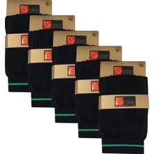 Redzone 5 Adet Büyük Beden Redzone Likralı Boxer Siyah