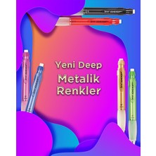 Serve Deep Versatil Uçlu Kalem 0.7mm - Metalik Renkler