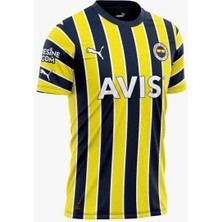 Fenerbahçe Lisanslı Çubuklu Forma Şal Atkılı Ahşap Kutulu  Forma  2022/23
