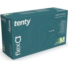 Tenty Pudralı Latex Eldiven