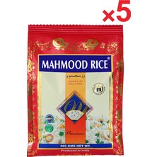 Mahmood Rice Basmati Pirinç 900 gr x 5 Adet