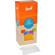 Sarff Personel Yaka Kartı Plastik Kart Koruyucu Yatay- 50 Adet