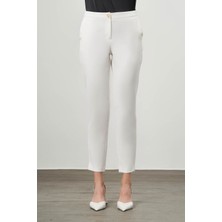 Mizalle Klasik Bsc Ekru Pantolon