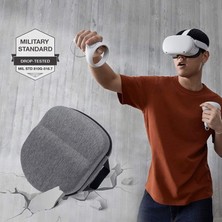 Hongcai-HB Dolity Küçük Taşıma Çantası Saklama Kutuları Oculus Quest 2 Gri (Yurt Dışından)