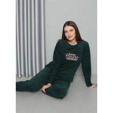 Akbeniz Welsoft Polar Kadın Pijama Takımı 8516