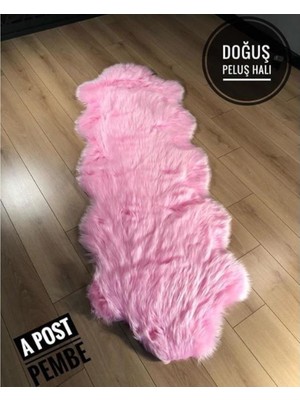 Doğuş Peluş Halı A Post Pembe