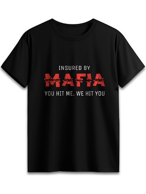 GUNSTY "ınsured By Mafıa" Short Sleeve T-Shirt