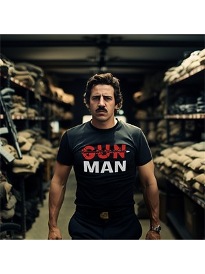 GUNSTY "gun Man" Short Sleeve T-Shirt