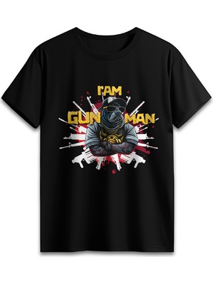 GUNSTY I Am Gunman Short Sleeve T-Shirt