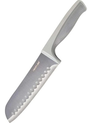 Neoflam Fika Gri Microban Santoku Bıçak 18 cm