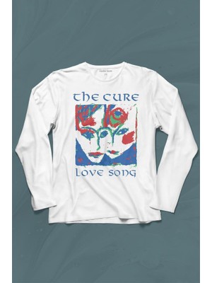 Kendim Seçtim The Cure Lovesong Love Song Rock Musicband Uzun Kollu Tişört