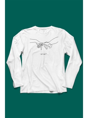 Kendim Seçtim Iddia Sevgili Minimal Uzun Kollu Tişört