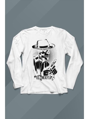 Kendim Seçtim Turkish Ganster El Mafia Mafya Temalı Uzun Kollu Tişört