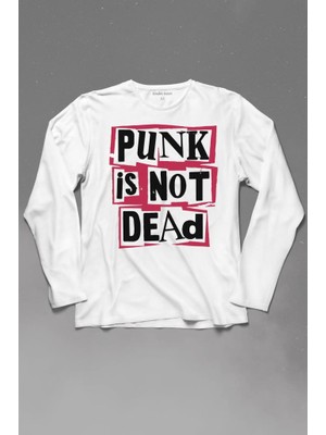 Kendim Seçtim Punk Is Not Dead Rock Grunge Music Müzik Uzun Kollu Tişört