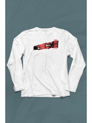 Kendim Seçtim Anime Eyes Japanese Göz Japonca Urban Street Uzun Kollu Tişört