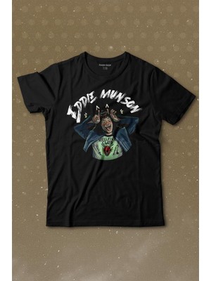Kendim Seçtim Eddie Munson Stranger Things Sezon 4 Baskılı Tişört Çocuk T-Shirt