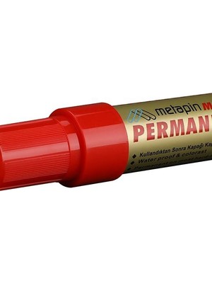 Metapin Permanent  10MM Jumbo Kırmızı