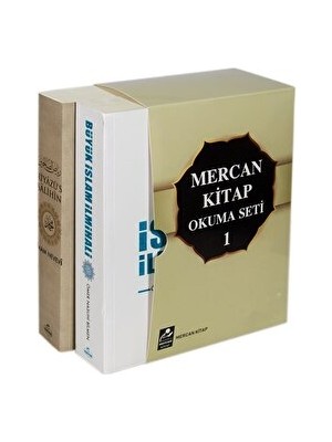 Mercan Kitap Okuma Seti 1 - İslam İlmihali ve Riyazüs-Salihin - Ömer Nasuhi Bilmen