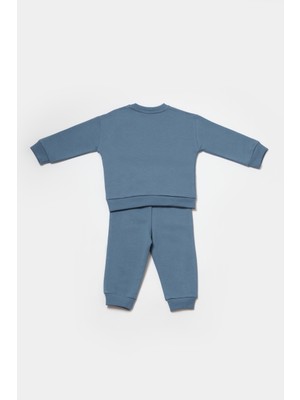 2D2B Baby Organik Sweatshirt Pantolon Set