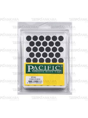 Dim Pacific Yapışkanlı Tapa Siyah (14MM)