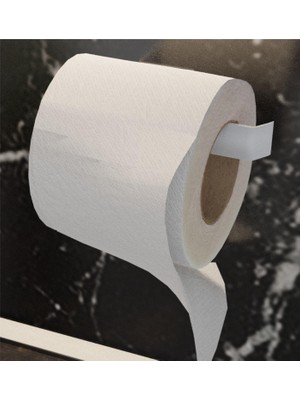 Risingmaber Metal Beyaz Yapışkanlı Tuvalet Kağıtlık, Yapışkanlı Wc Kağıtlık, Tuvalet Kağıdı Askısı 3m Yapışkanlı Tasarım