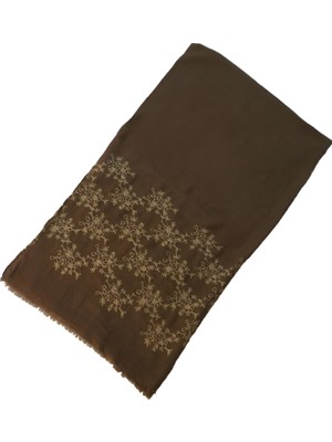 Mısırlı Nakışlı Pamuk Şal