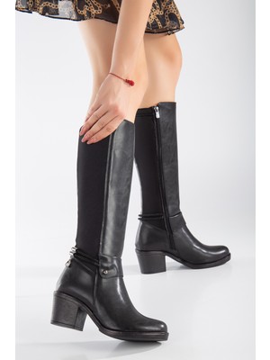 Miss Zülüf Kadın  Uzun  Sade   Çizmer