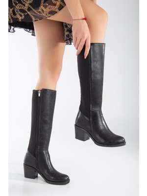 Miss Zülüf Kadın  Uzun  Streç Çizme