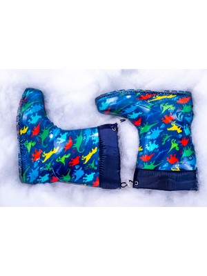 Zenege Çocuk Çizme Kürklü Yağmur ve Kar Botu