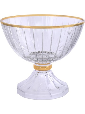 Decorium Kase Ayaklı 23,5 cm Accademia Altın M04018-AB