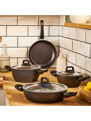 Emsan Star 7 Parça Tencere Seti